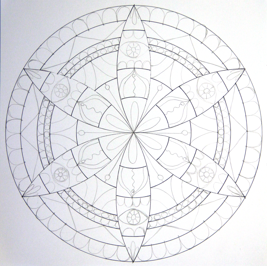 How to Draw a Mandala With a Compass - HowToGetCreative.com